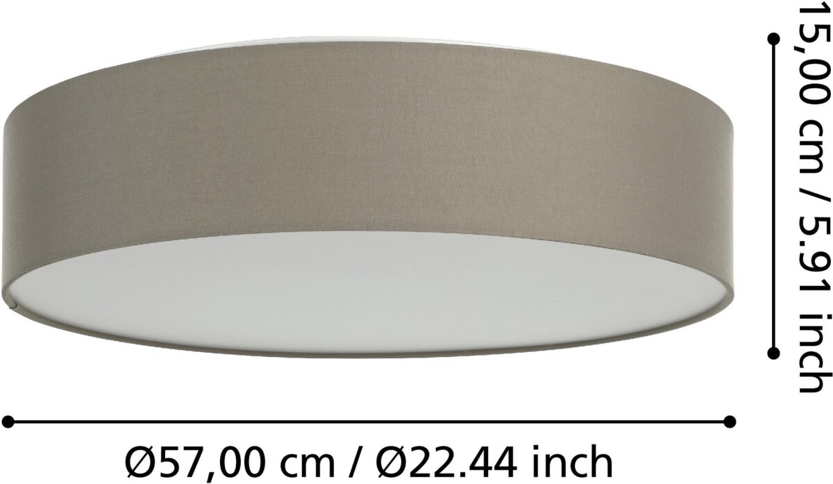 Eglo Romao-Z Loftlampe Ø57 - Rgb Tw - Smart Belysning Med Zigbee Bluetooth