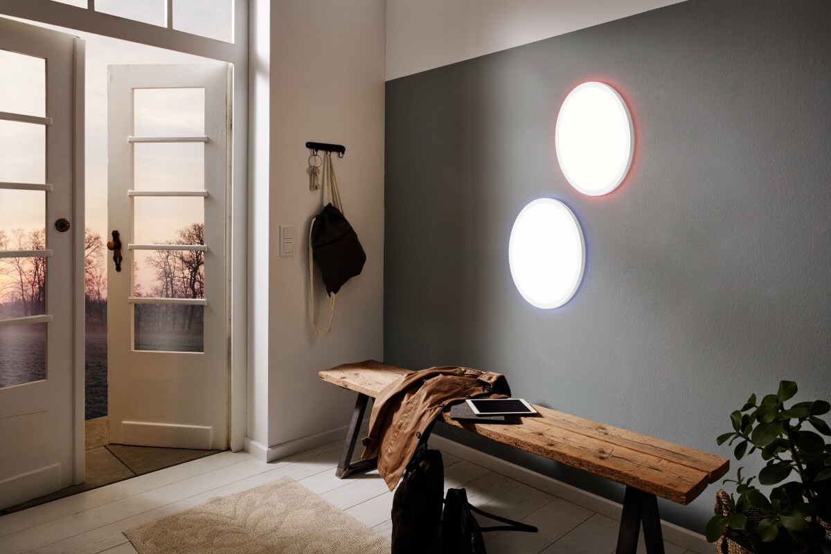 Eglo - Rovito-Z - Plafond Lampe - Hvid - Ø 42 Cm - Rgb Tw Zigbee Bt