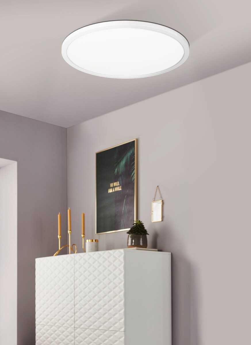 Eglo - Rovito-Z - Plafond Lampe - Hvid - Ø 42 Cm - Rgb Tw Zigbee Bt