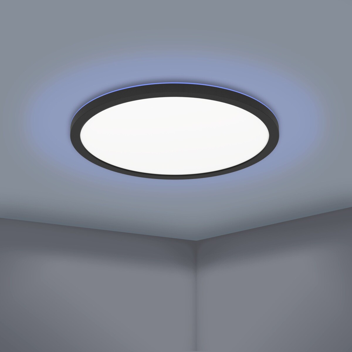 Eglo - Rovito-Z - Plafond Lampe - Sort - Ø 42 Cm - Rgb Tw Zigbee Bt