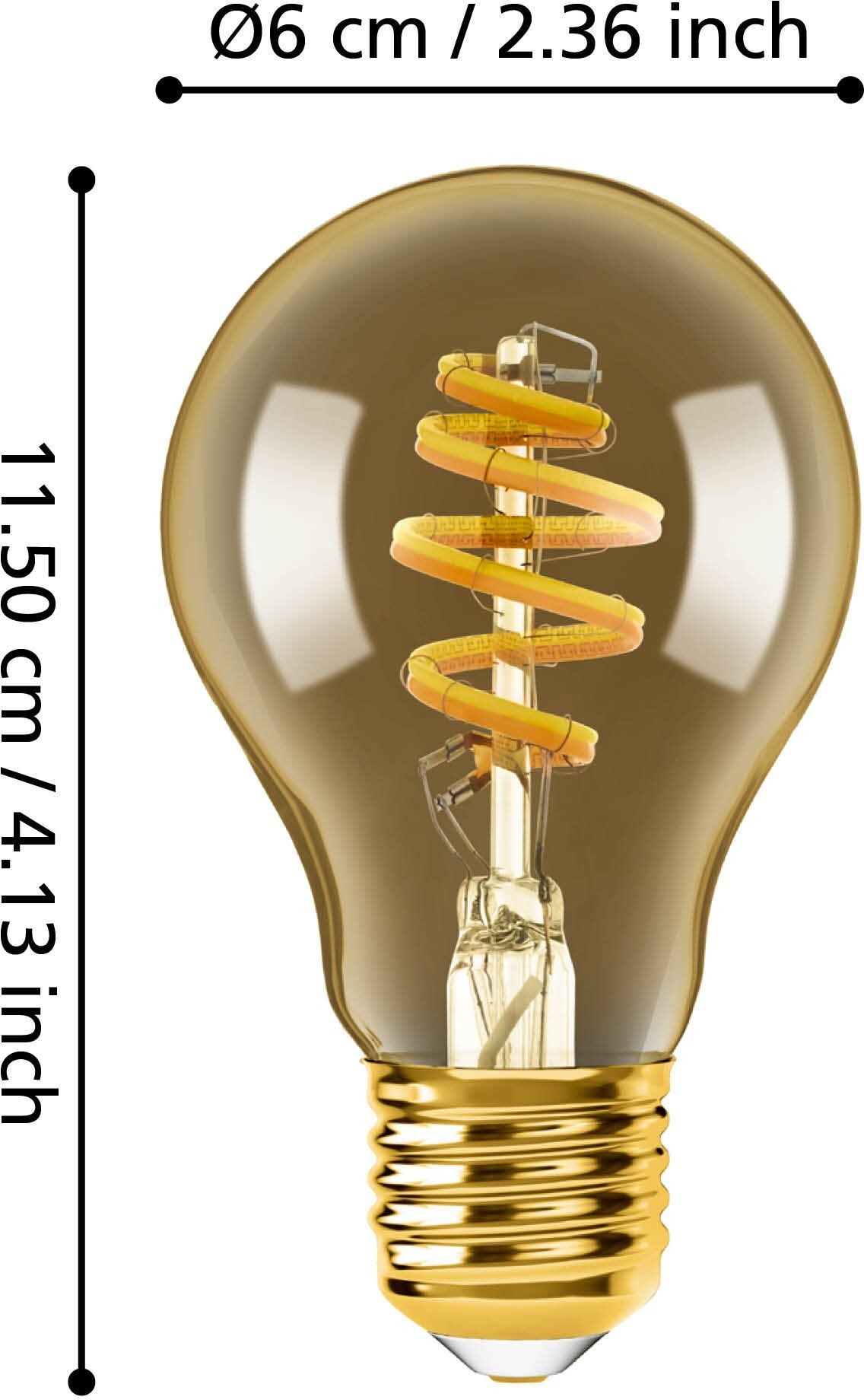 Eglo - E27 Pærer Med Fjernbetjening - Led - A60 Amber - Tw Zigbee Bt - 2