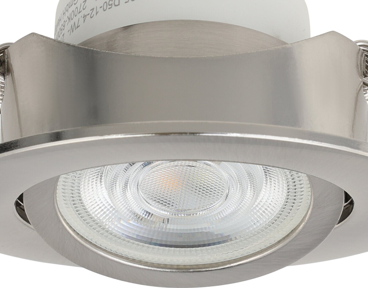 Eglo - Saliceto-Z - Indbygningsspot - Børstet Stål - Ø 8 8 Cm - Rgb Tw