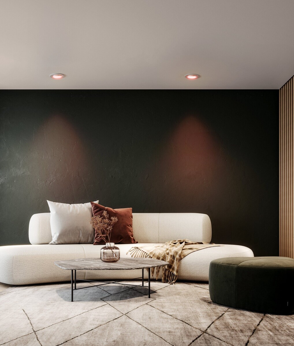 Eglo - Saliceto-Z - Indbygningsspot - Hvid - Ø 8 8 Rgb Tw Zigbee Bt