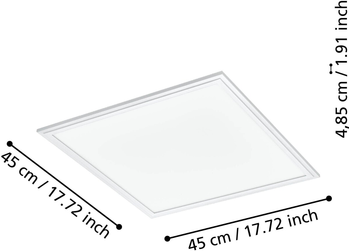 Eglo - Salobrena-Z - Led Panel - Hvid - 45X45 Cm - Tw Zigbee Bt