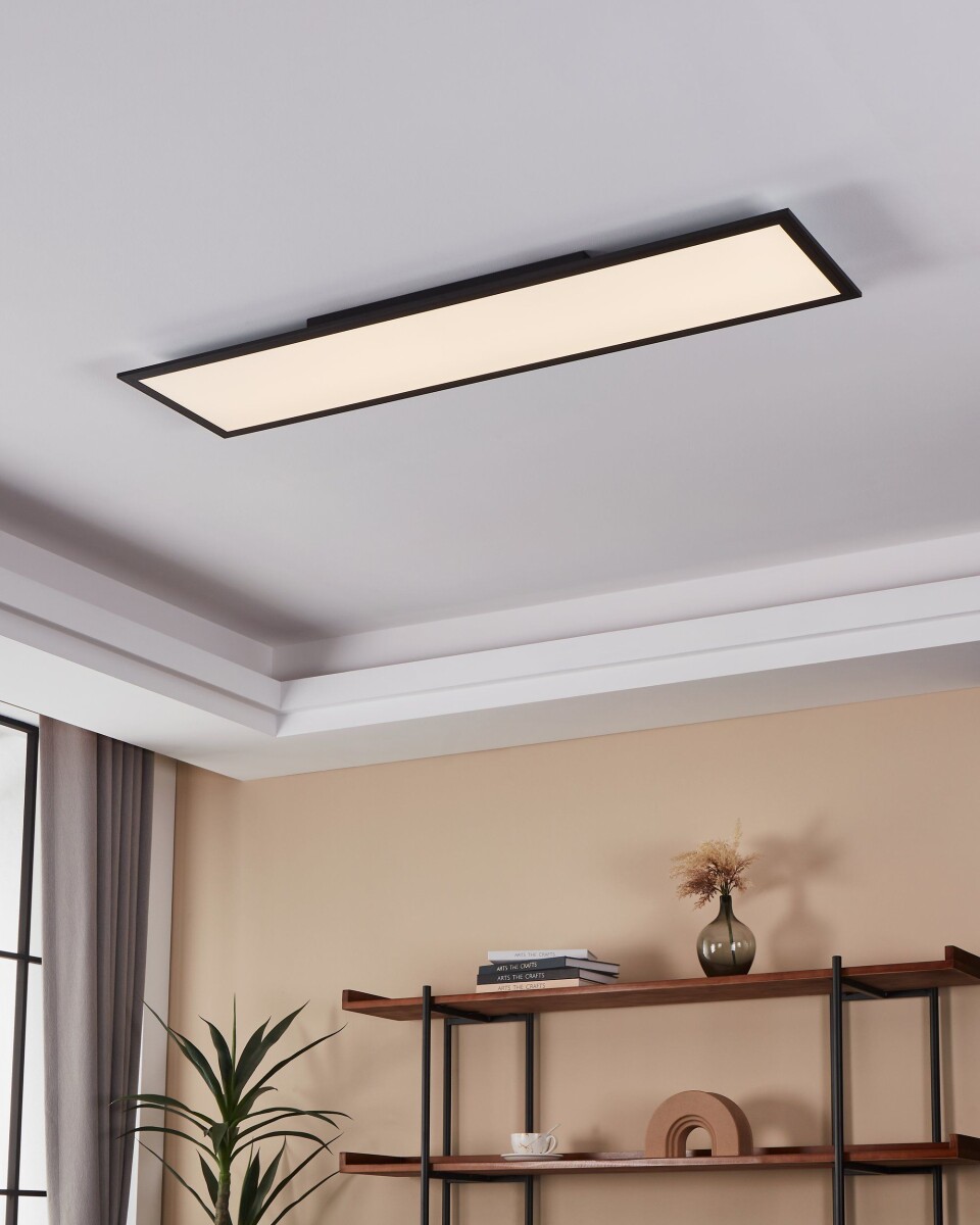 Eglo - Salobrena-Z - Led Panel - Sort - 120X30 Cm - Tw Zigbee Bt