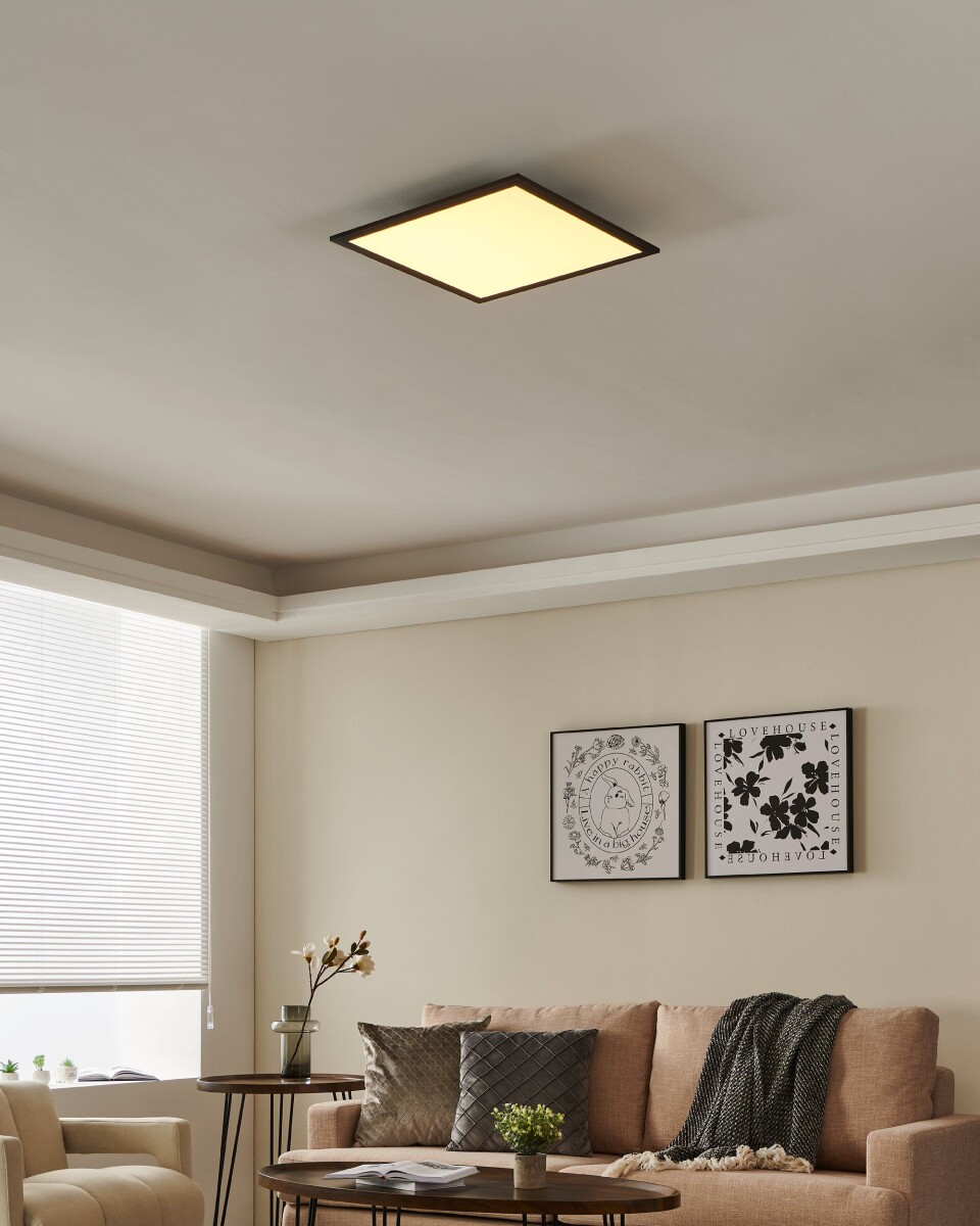 Eglo - Salobrena-Z - Led Panel - Sort - 45X45 Cm - Tw Zigbee Bt