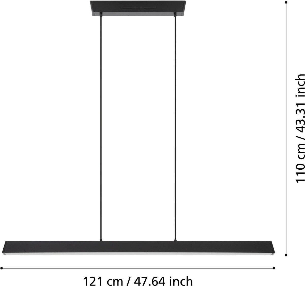 Eglo - Simolaris-Z - Langbordspendel - Sort - Rgb Tw Zigbee Bt