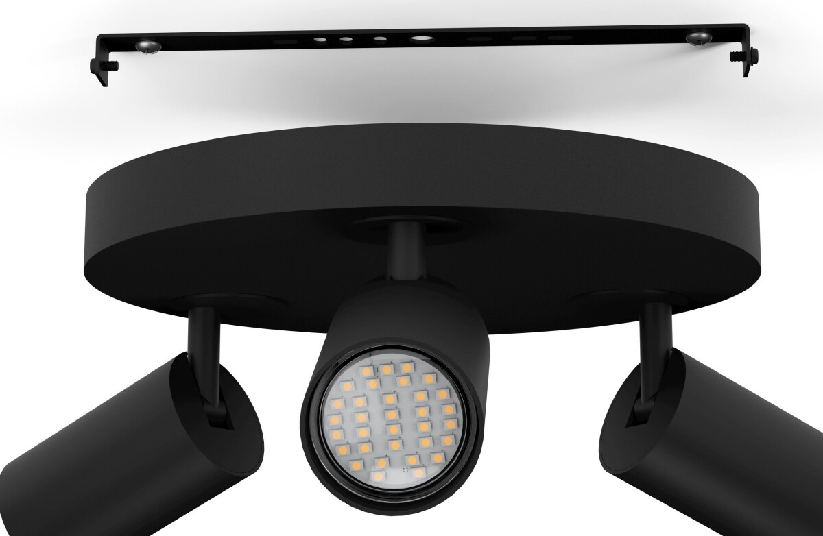 Eglo - Telimbela-Z - Led Spotlampe - Sort - Rgb Tw Zigbee Bt