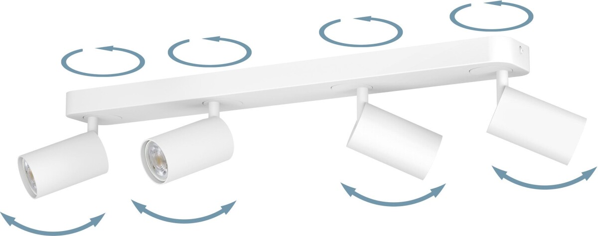 Eglo - Telimbela-Z - Spotlampe - Hvid - Rgb Tw Zigbee Bt