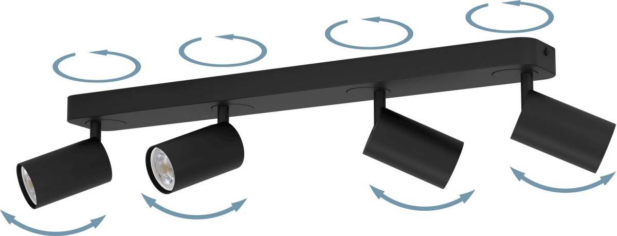Eglo - Telimbela-Z - Spotlampe - Sort - Rgb Tw Zigbee Bt