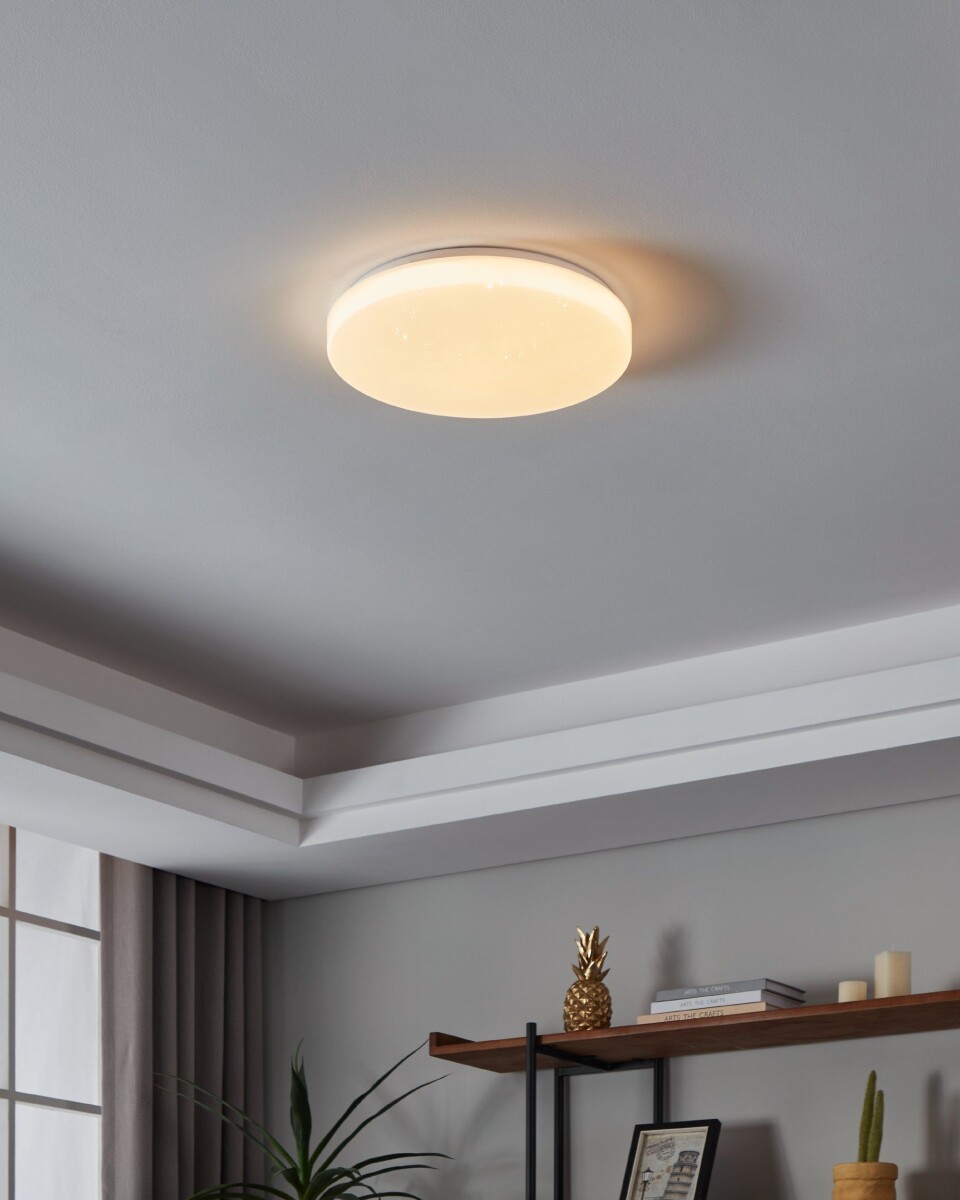Eglo - Totari-Z - Plafond - Hvid - Krystaleffekt - Tw Zigbee Bt