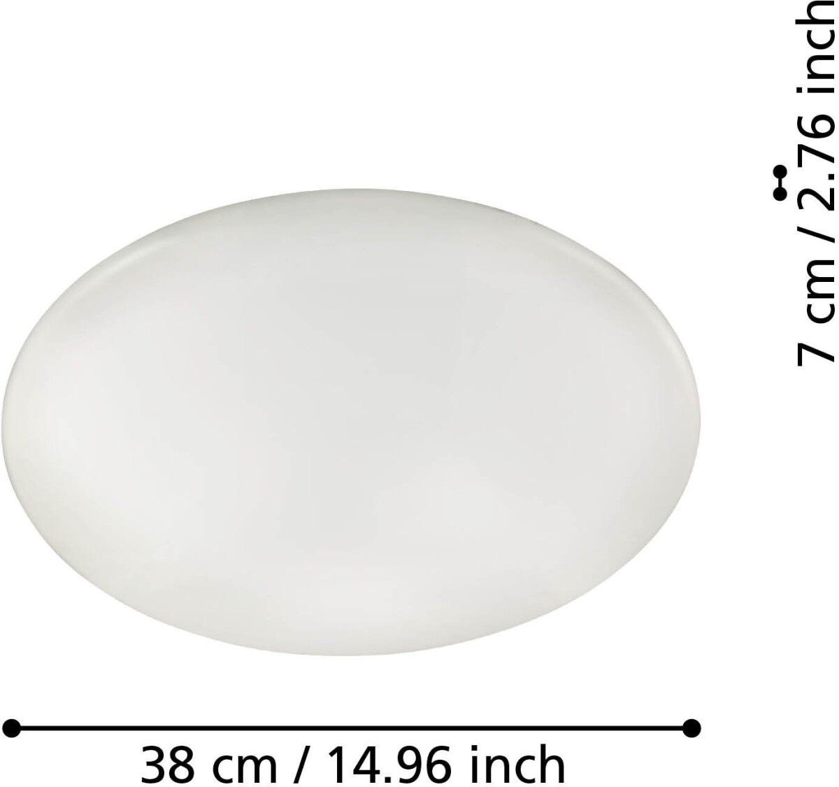 Eglo - Totari-Z - Plafond Lampe - Hvid - Ø 38 Cm - Tw Zigbee Bt