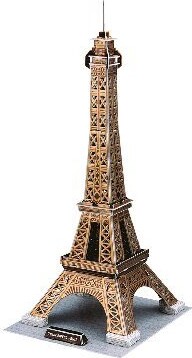Eiffeltårnet 3D Puslespil - Revell 3D Puzzle - 39 Brikker - 47 Cm