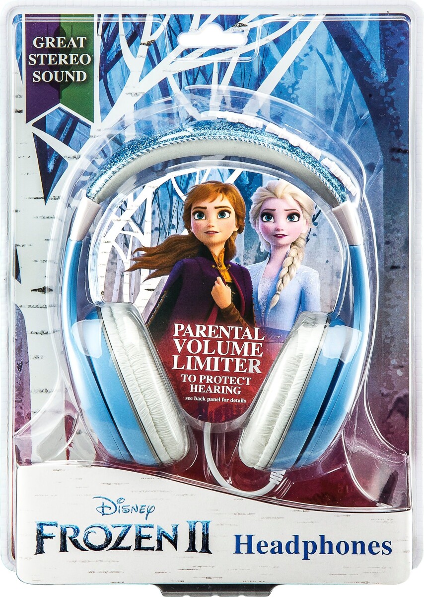 Ekids - Frost 2 - On-Ear Hovedtelefoner Med Volumekontrol - Blå