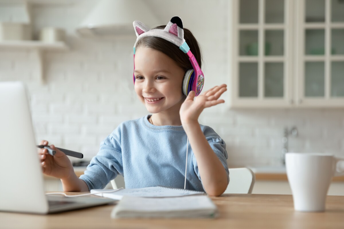 Ekids - Gabbys Dollhouse Hovedtelefoner Til Børn Med Lydstyrkekontrol