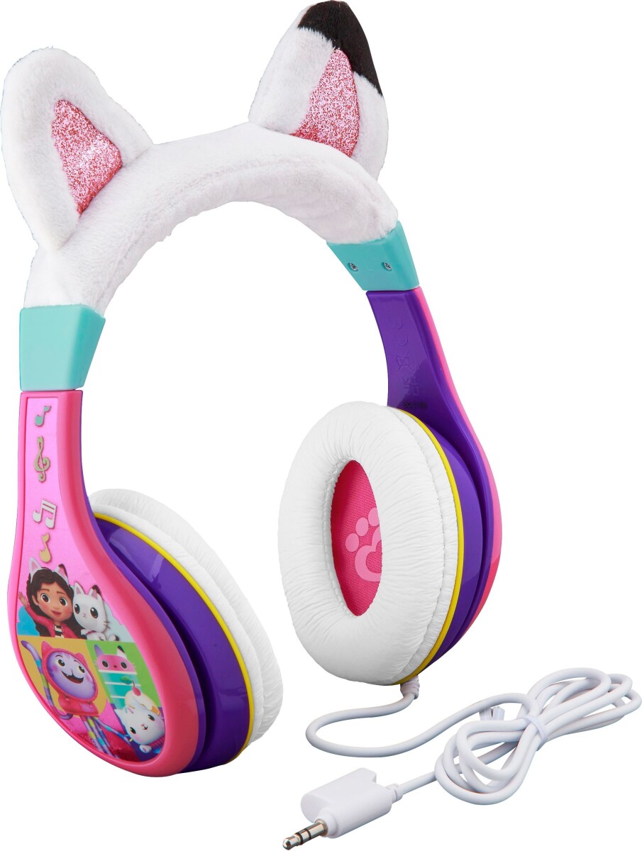 Ekids - Gabbys Dollhouse Hovedtelefoner Til Børn Med Lydstyrkekontrol