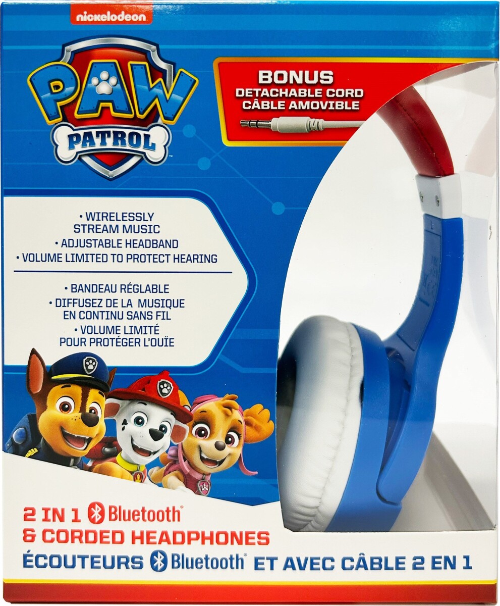 Ekids - Paw Patrol Bluetooth Høretelefoner
