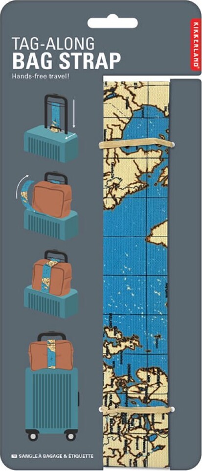 Kikkerland - Elastic Luggage Strap