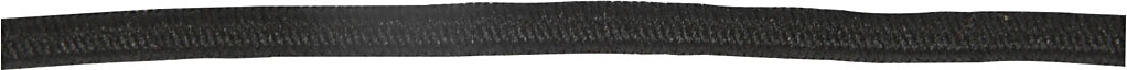 Elastiksnor - 2 Mm - Sort - 250 M