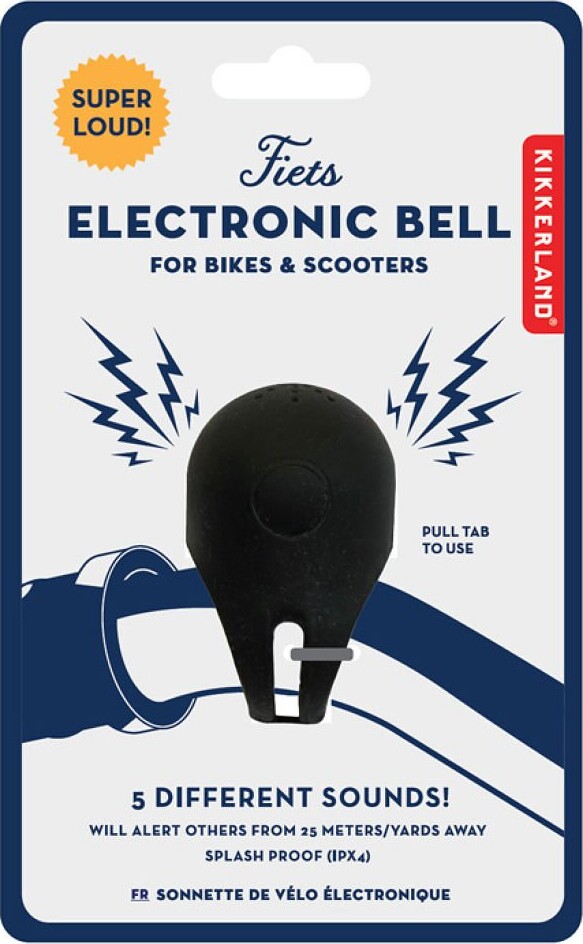 Elektronisk Ringeklokke Til Cykel