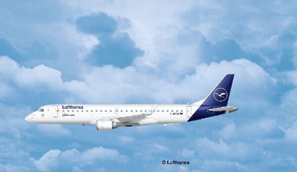Revell - Embraer 190 Fly Byggesæt - 1 144 - Level 3 - 03883
