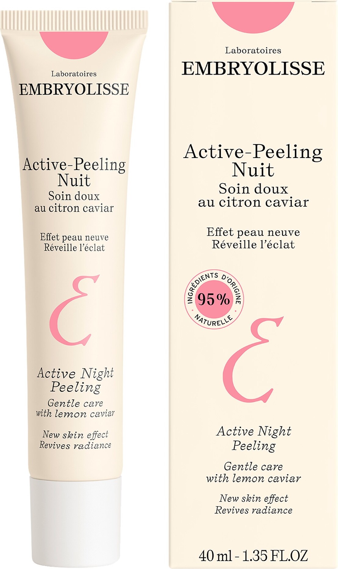 Embryolisse - Active Night Peeling 40 Ml - Natcreme