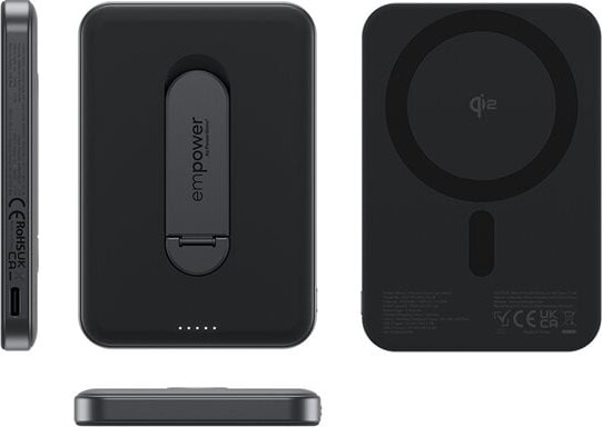 Empower By Panzerglass - Magsafe Powerbank - 5000 Mah - Sort