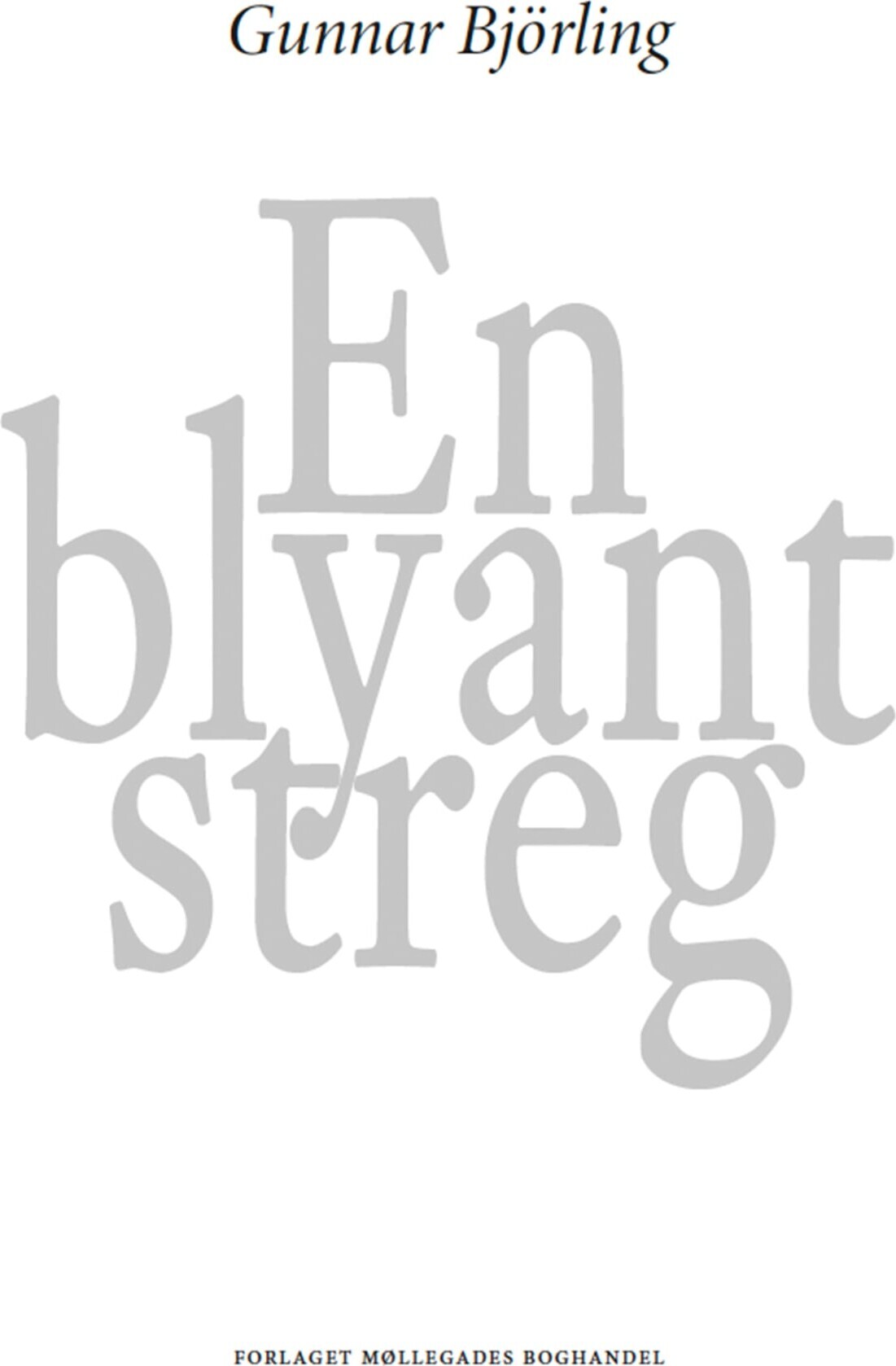 En Blyantstreg