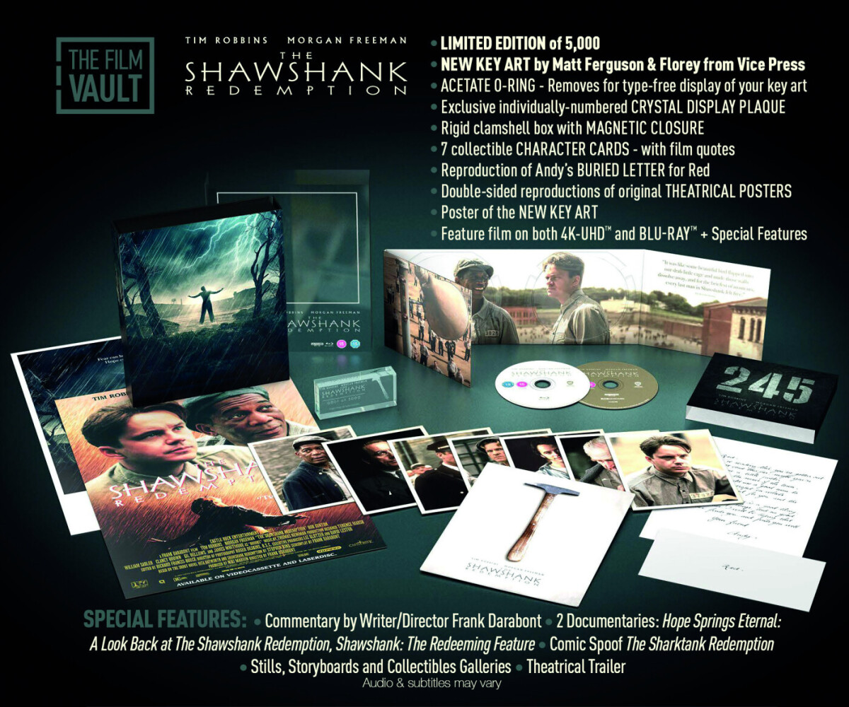 En Verden Udenfor The Shawshank Redemption - Vault Edition