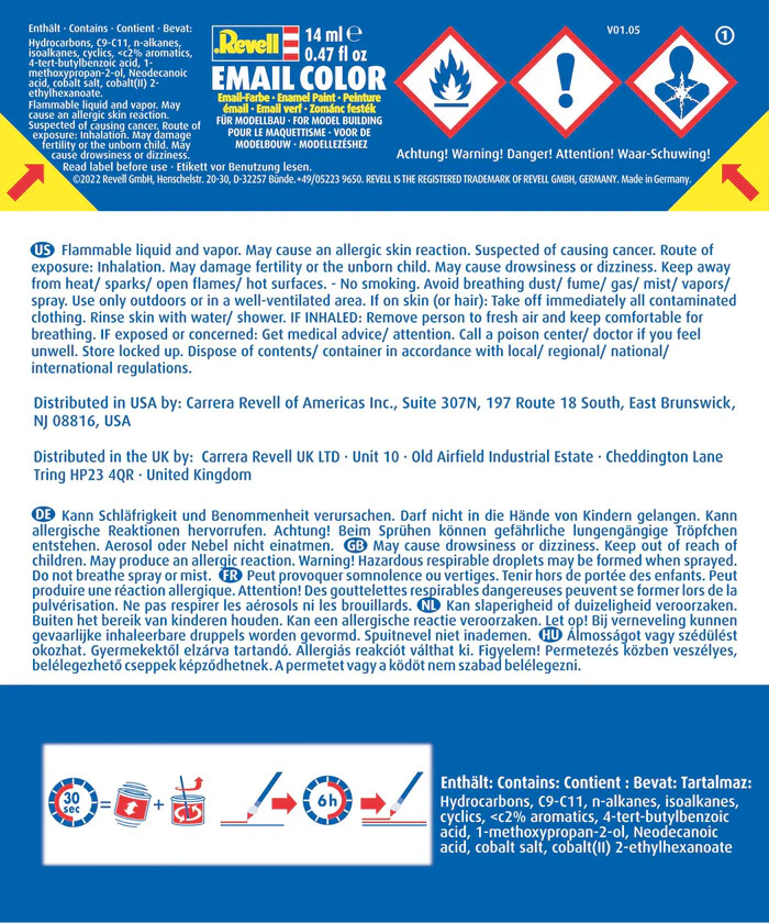 Emalje Maling Til Hobby - Revell - Brown Silk 14 Ml