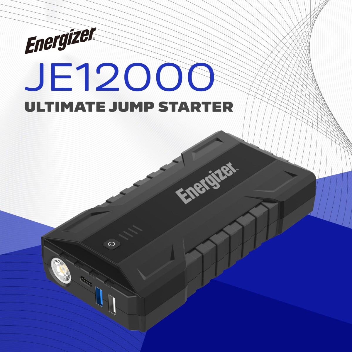 Energizer - 3-I-1 Starthjælp - 8000 Mah