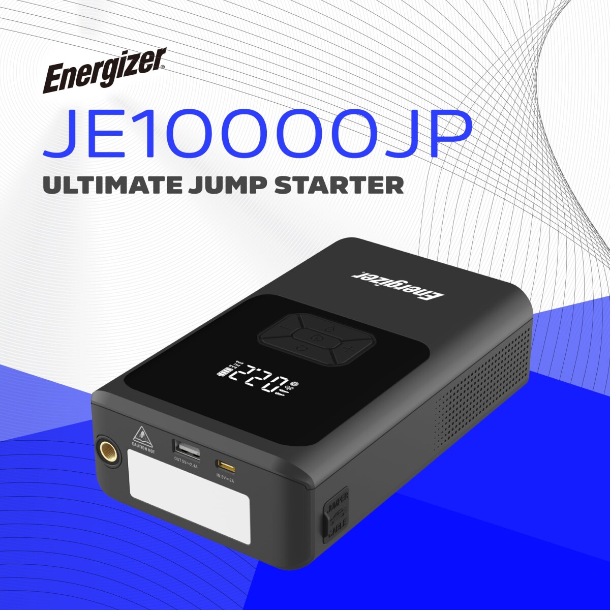 Energizer - Dækpumpe Og Starthjælp