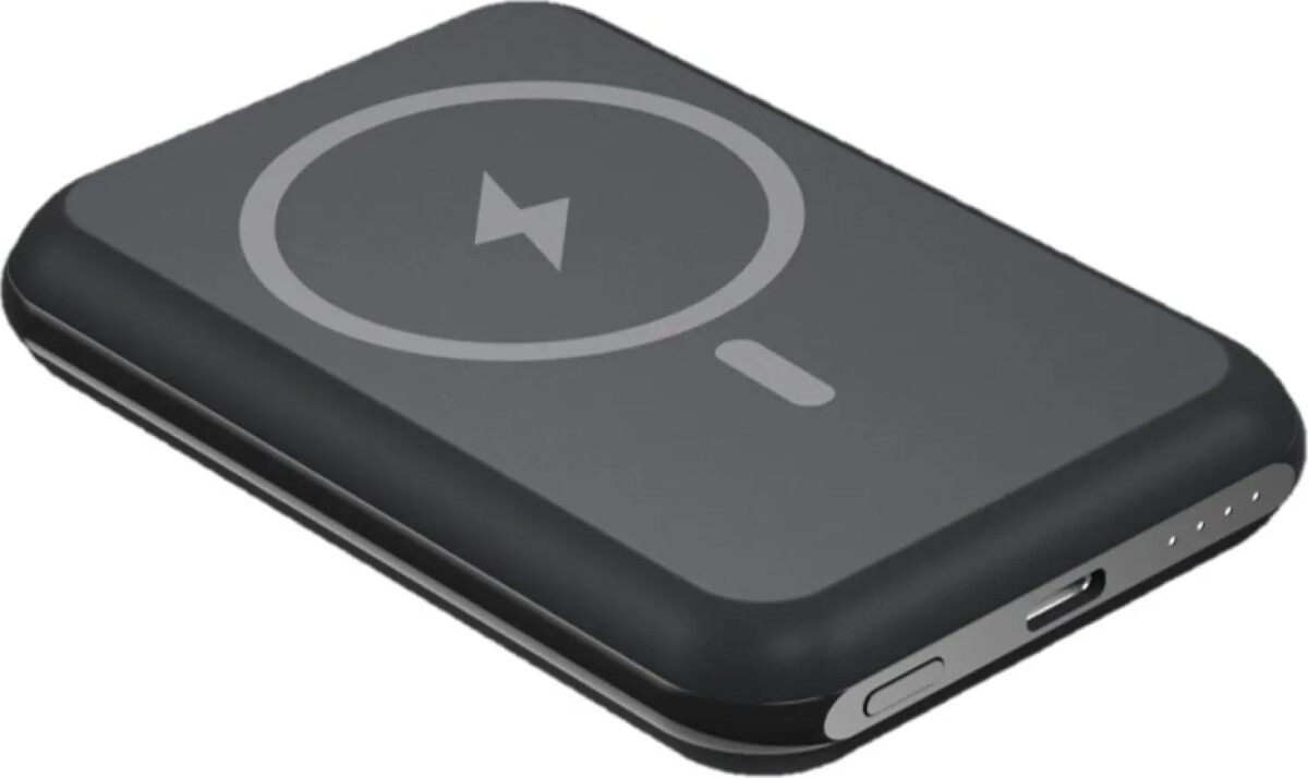 Energizer - Magsafe Compatible Qi Power Bank Qm5000Bk - 5000Mah