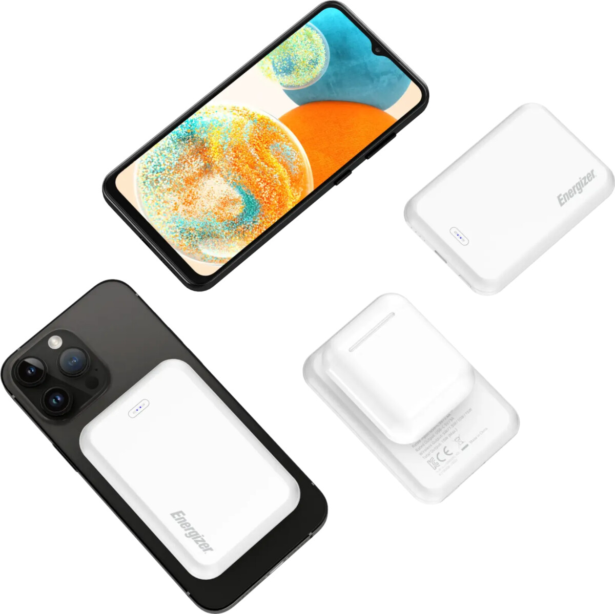 Energizer - Magsafe Compatible Qi Power Bank Qm5000Wh - 5000Mah