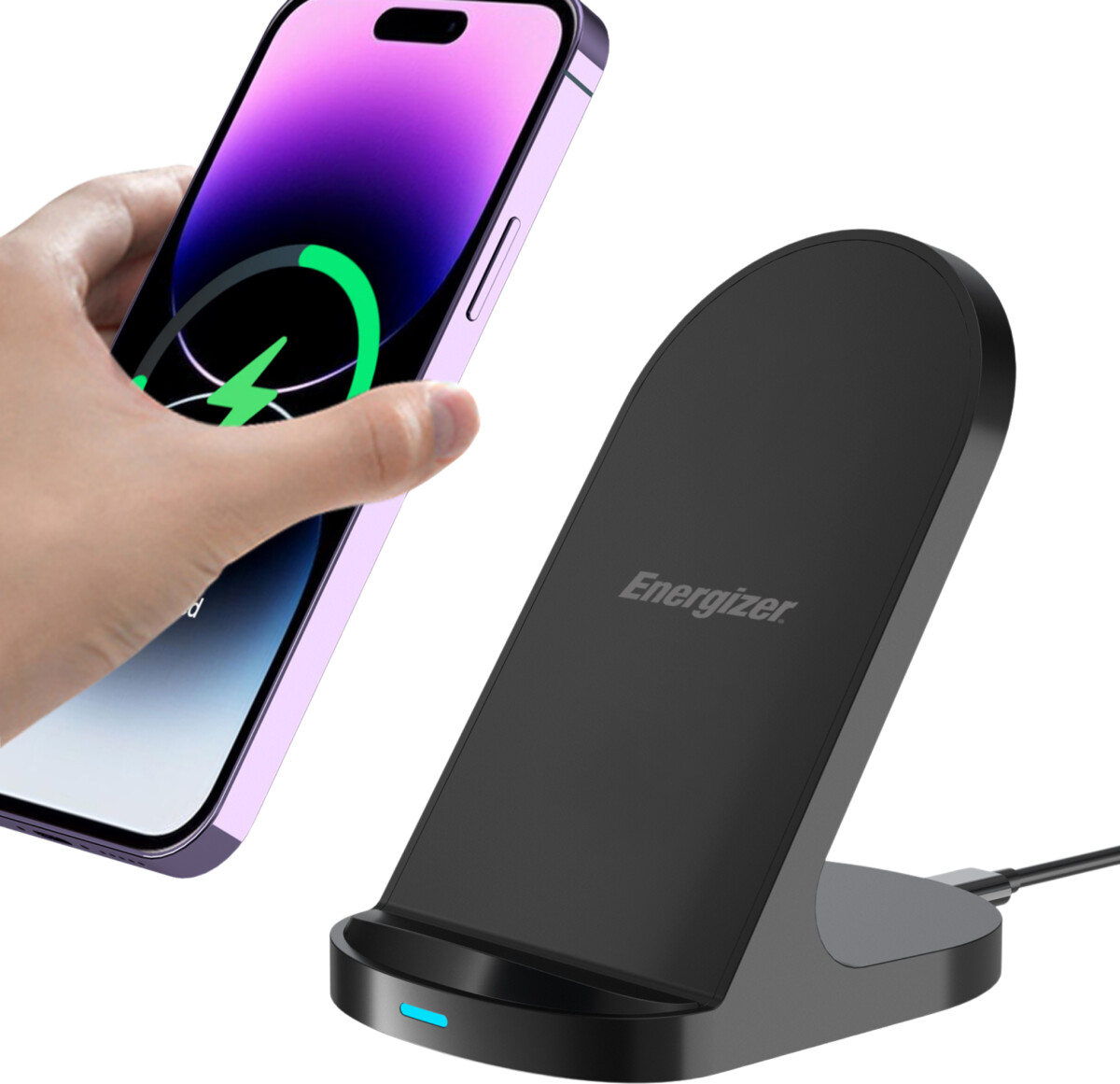 Energizer - Qi Wireless Series Wcp108 - Usb-C 5V2A 9V2A 12V167A