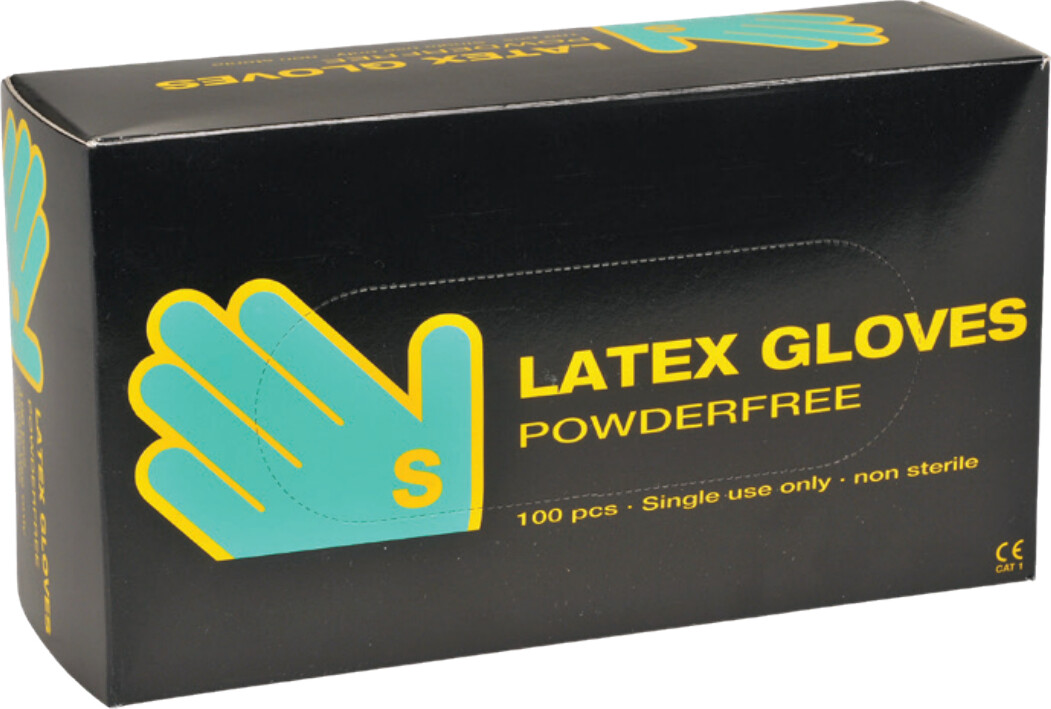 Abena - Engangshandsker I Latex - Pudderfri - Str S - 100 Stk