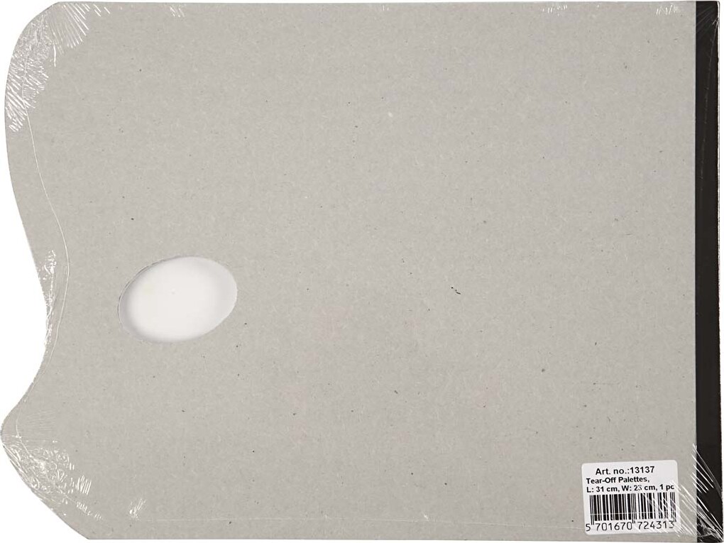 Engangspalette - L 31 Cm - B 23 Cm - Hvid - 1 Stk