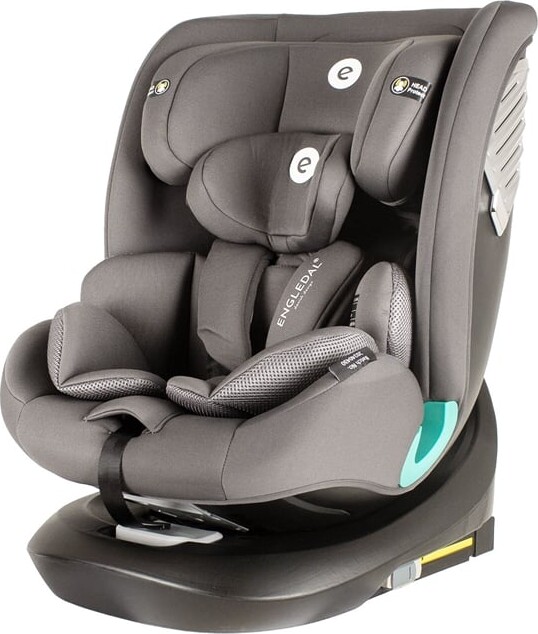 Engledal - Autostol 360 M Isofix - Gruppe 0 - Malik - Sortgrå