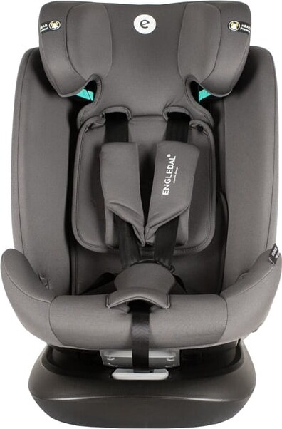 Engledal - Autostol 360 M Isofix - Gruppe 0 - Malik - Sortgrå