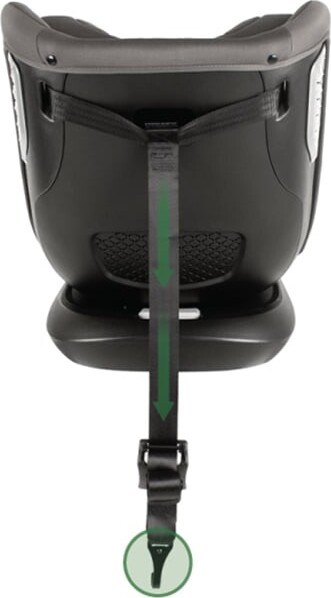 Engledal - Autostol 360 M Isofix - Gruppe 0 - Malik - Sortgrå