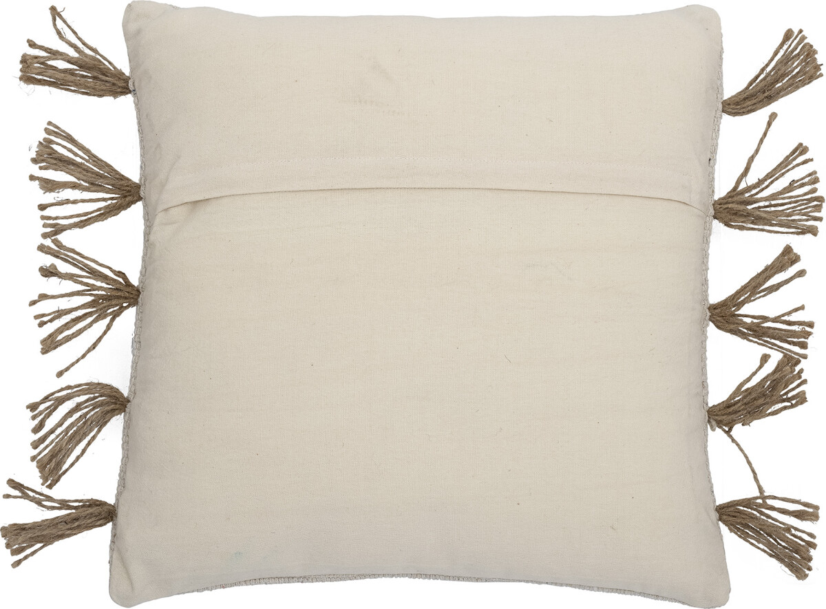 Creative Collection - Ensar Pude - Natur - Bomuld - 45X45 Cm