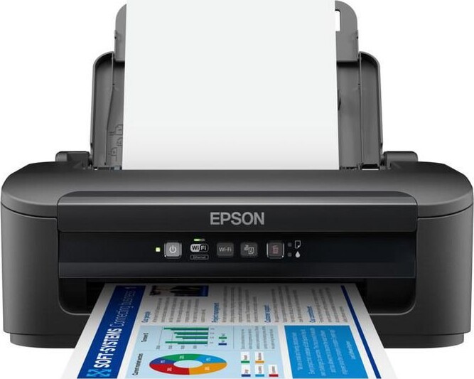 Epson - Workforce Wf-2110W Inkjet Printer Colour 5760 X 1440 Dpi A4 Wi-Fi