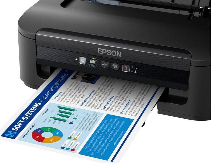 Epson - Workforce Wf-2110W Inkjet Printer Colour 5760 X 1440 Dpi A4 Wi-Fi