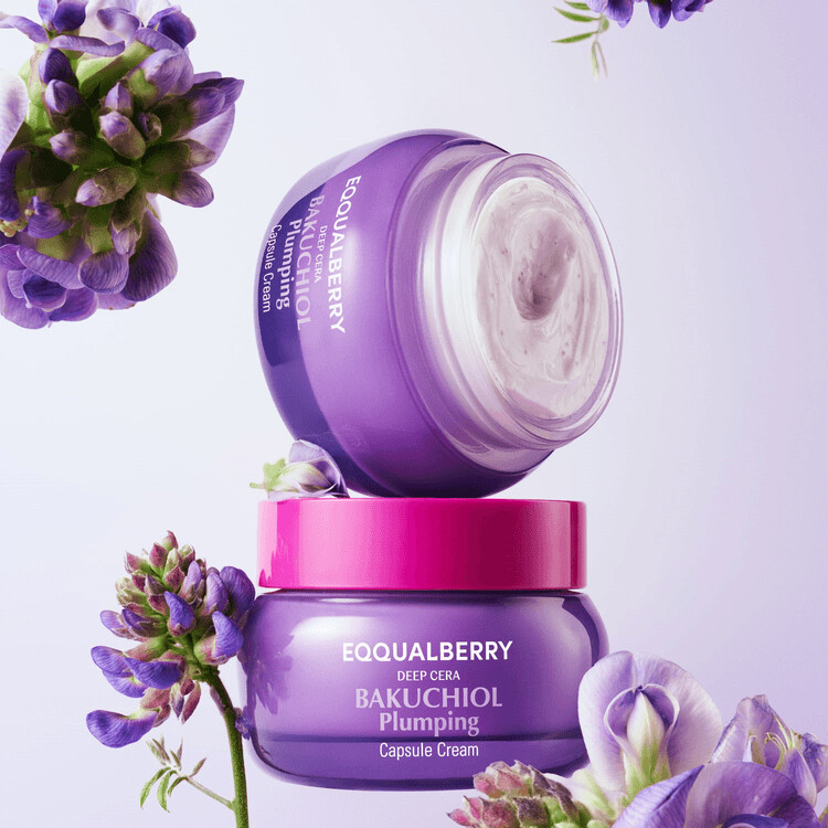 Eqqualberry - Bakuchiol Plumping Capsule Cream - 50 Ml