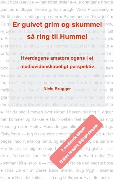 Helt tør farvel Overveje Er Gulvet Grim Og Skummel, Så Ring Til Hummel af Niels Brügger - Paperback  Bog - Gucca.dk