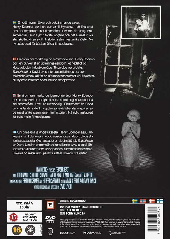 Eraserhead - Newly Restored Version