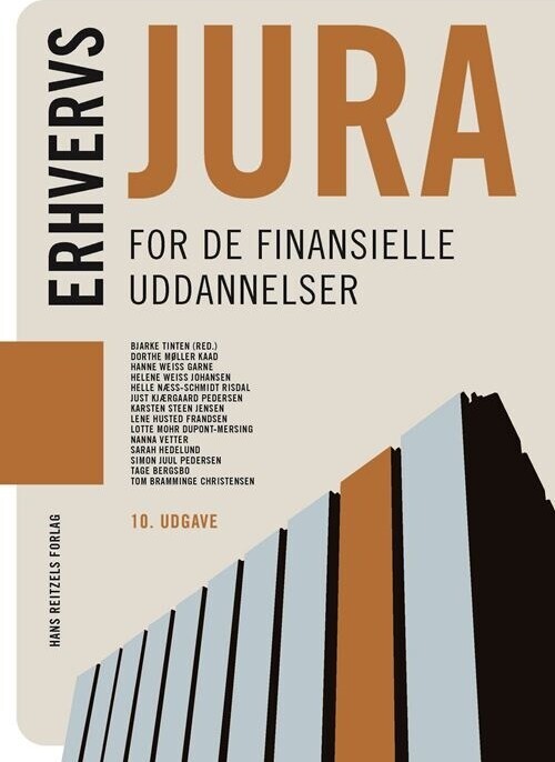 Erhvervsjura - For De Finansielle Uddannelser