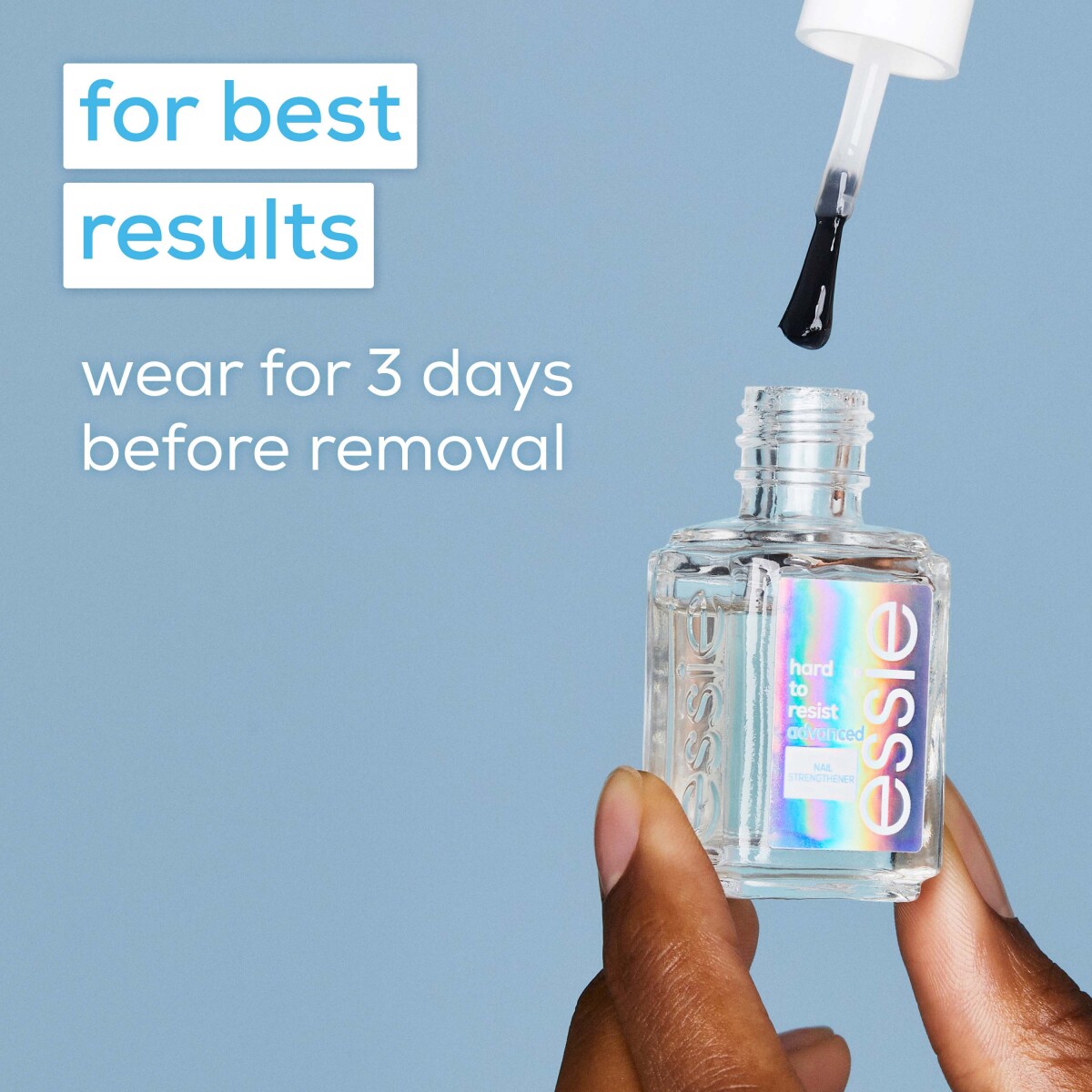 Essie Neglelak - Hard To Resist Nail Strengthener - Clear