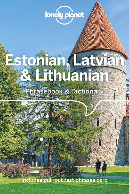 Estonian Latvian Lithuanian Phrasebook Dictionary - Lonely Planet