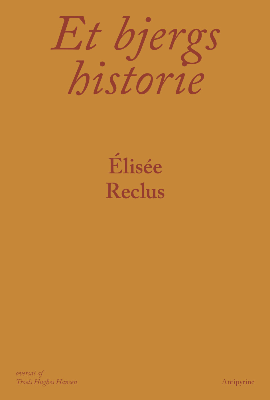 Et Bjergs Historie